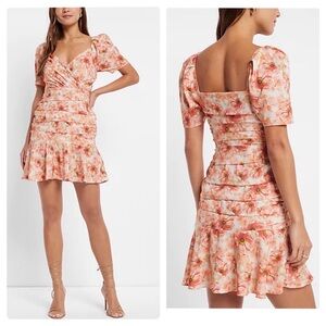 NWT express floral mini dress